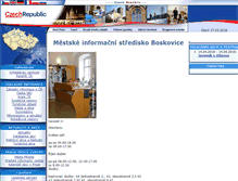 Tablet Screenshot of boskovice.atic.cz